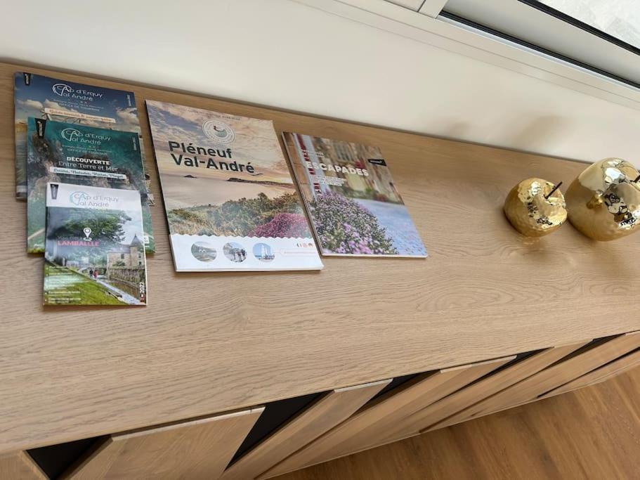 Grande Maison Neuve A 100 M De La Plage Pleneuf-Val-Andre Exteriör bild
